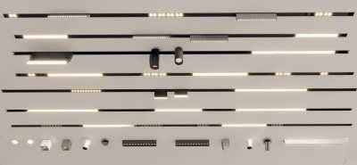 现代磁吸灯3D模型下载